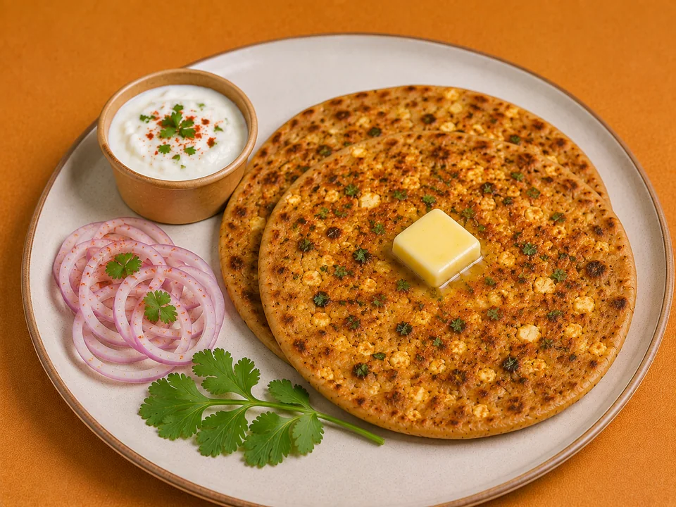 Aloo Paratha from Nikki’s Kitchen