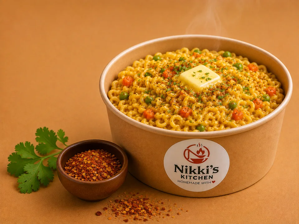 Amul Butter Maggi from Nikki’s Kitchen