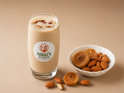 Anjeer Almond Smoothie from Nikki’s Kitchen