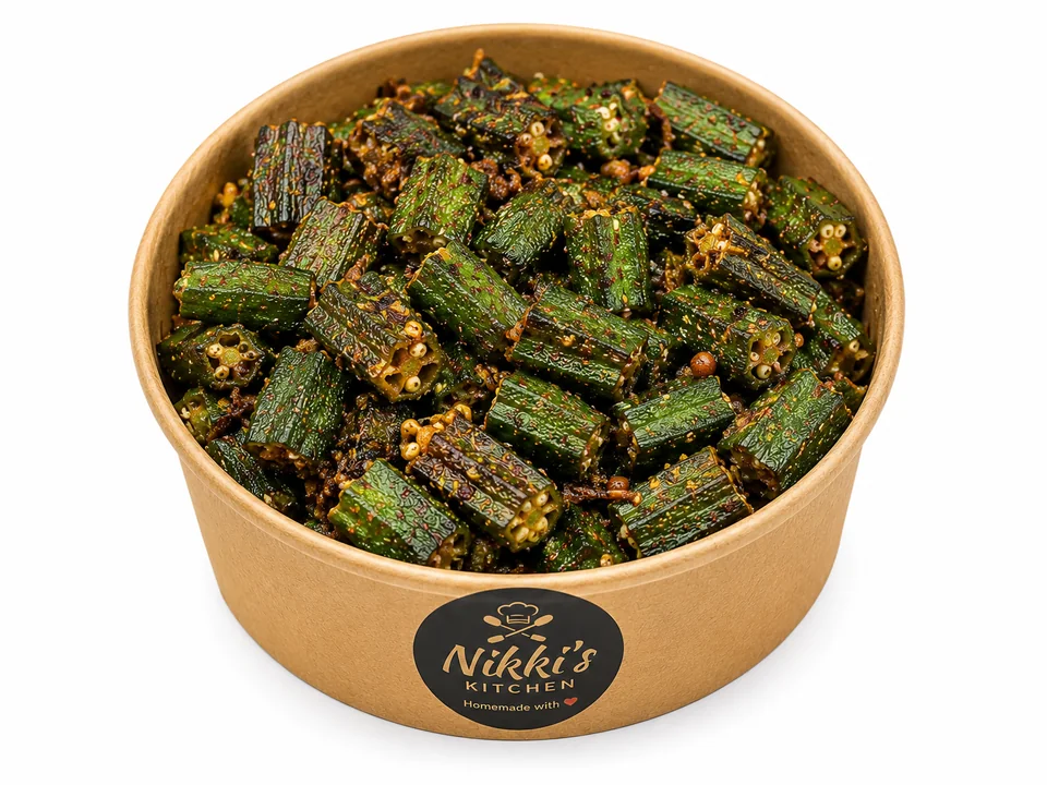Bhindi Sabji from Nikki’s Kitchen