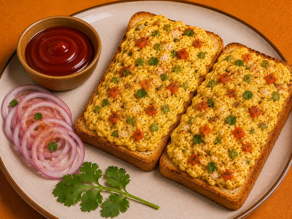 Bread Omelette from Nikki’s Kitchen