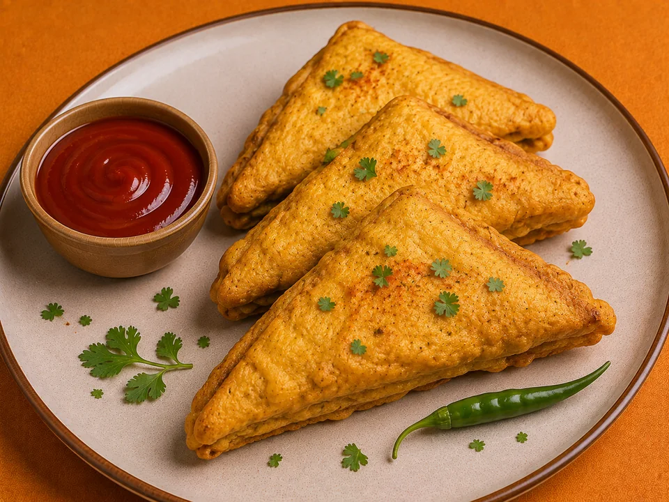 Bread Pakoda from Nikki’s Kitchen