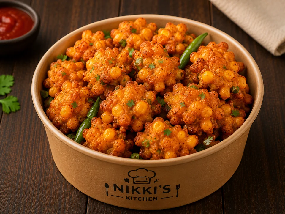 Corn Pakoda from Nikki’s Kitchen