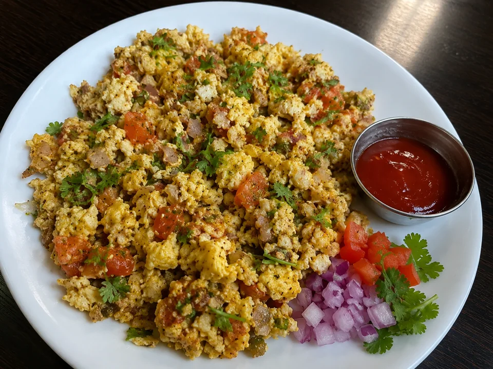 Egg Bhurji from Nikki’s Kitchen