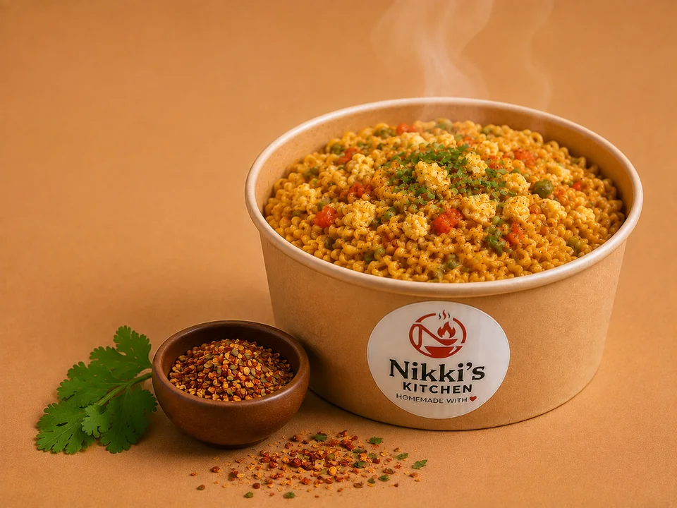 Eggs Maggi from Nikki’s Kitchen