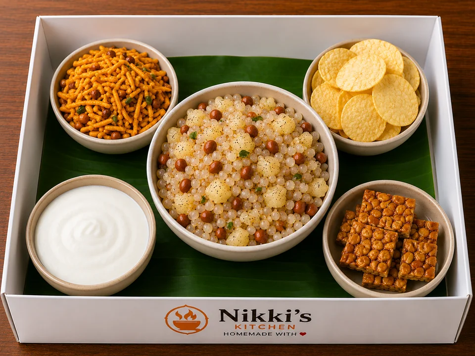 Fasting Mini Thali from Nikki’s Kitchen