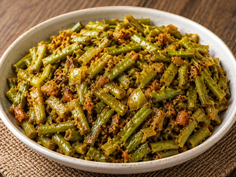 Gawar Sabzi from Nikki’s Kitchen