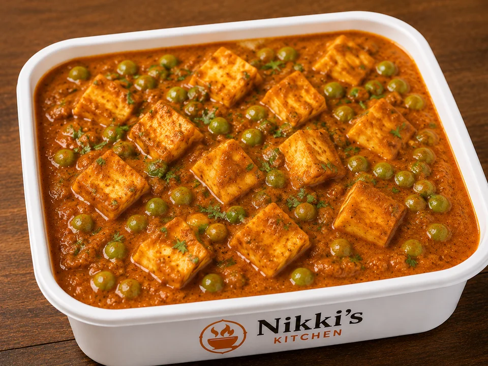 Matar Paneer from Nikki’s Kitchen