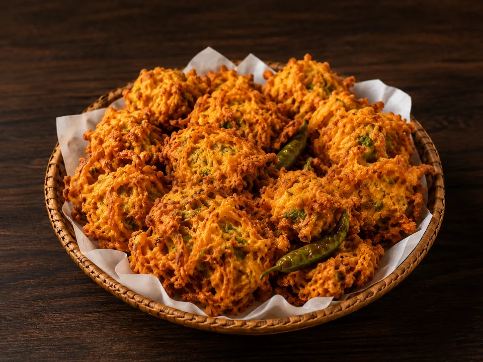 Onion Pakoda from Nikki’s Kitchen