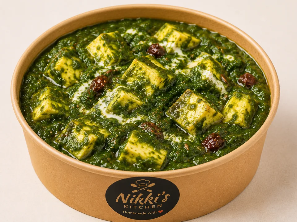 Palak Paneer Bowl from Nikki’s Kitchen