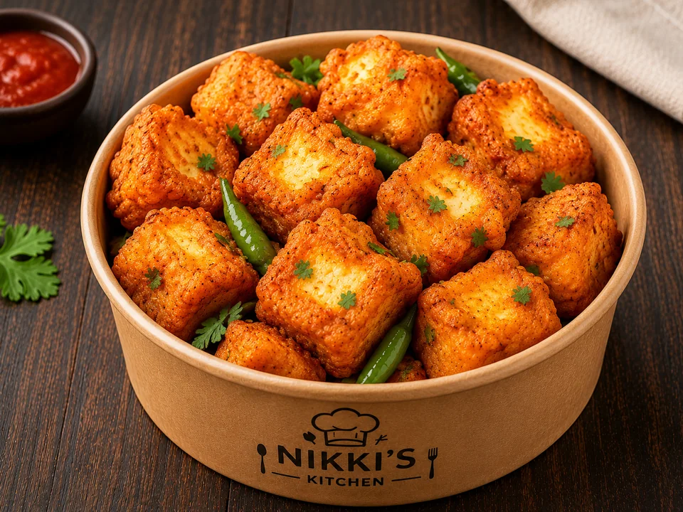 Paneer Pakoda from Nikki’s Kitchen