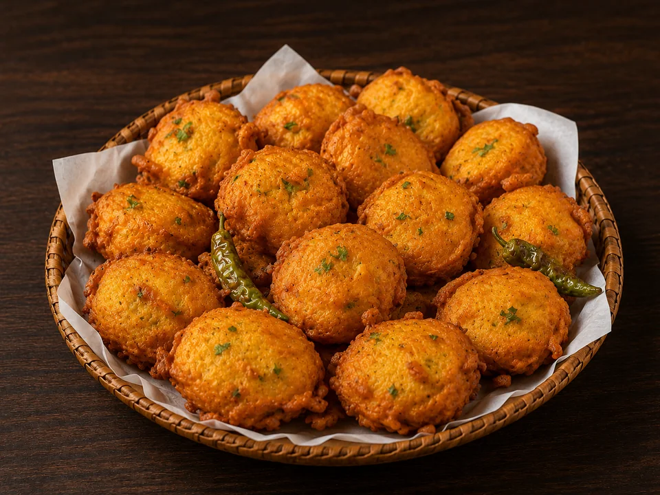 Potato Pakoda from Nikki’s Kitchen