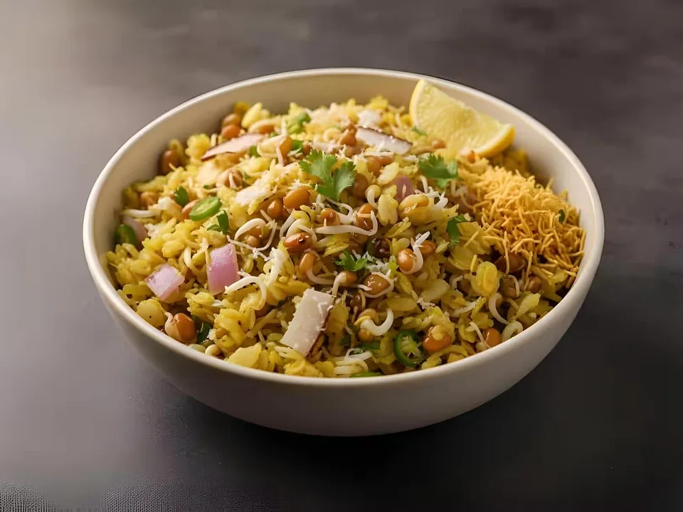 Sprouted Matki Poha from Nikki’s Kitchen
