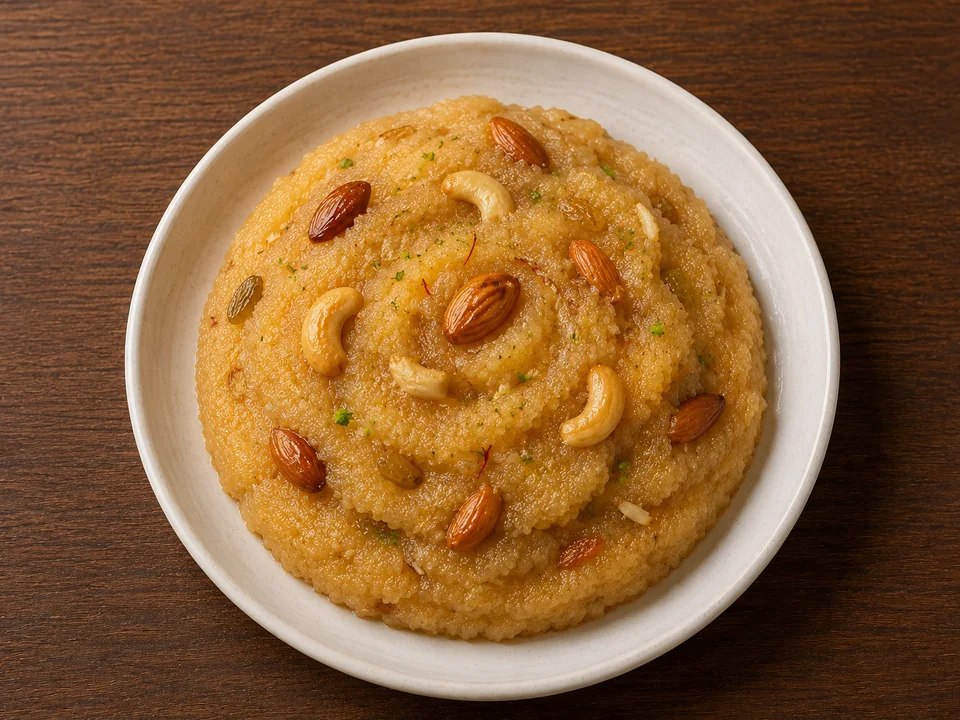 Suji Halwa from Nikki’s Kitchen