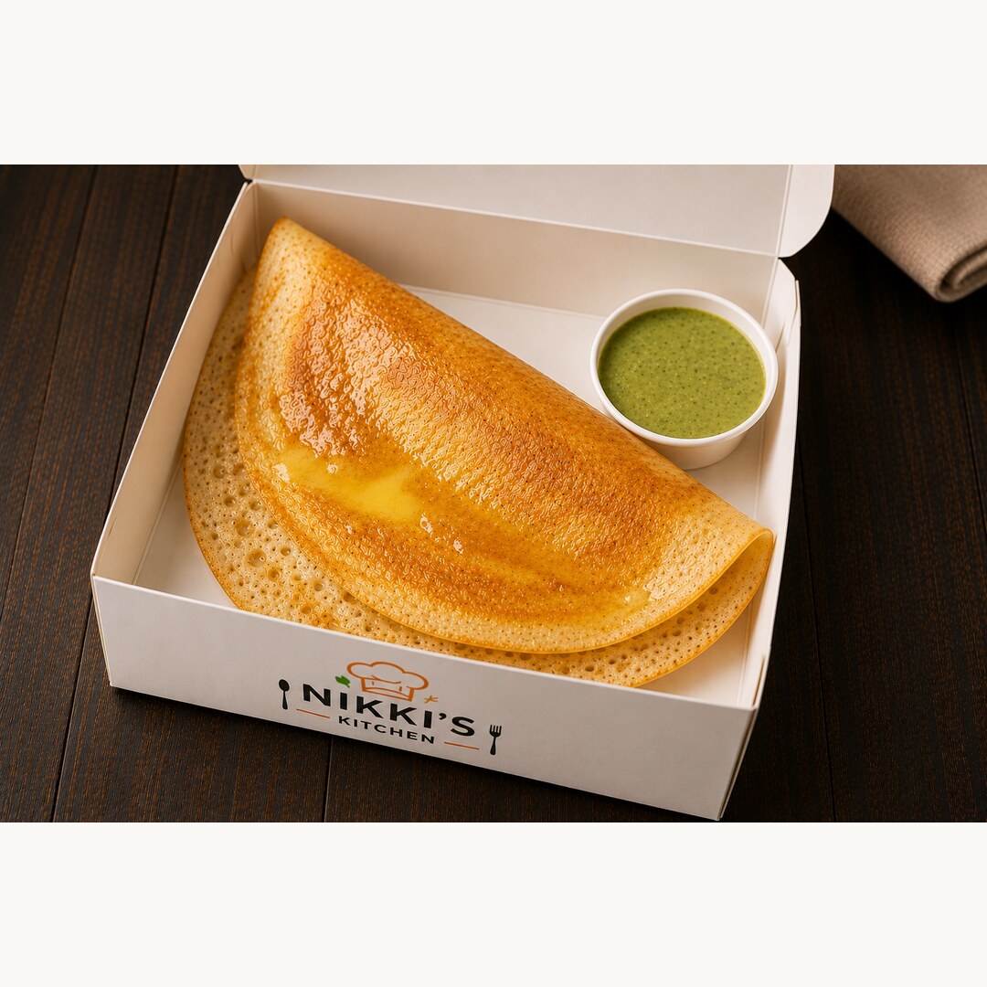 Ghee Plain Dosa from Nikki’s Kitchen