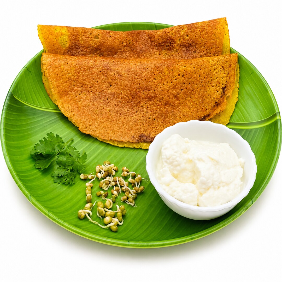 Protein Sprouts Dosa from Nikki’s Kitchen